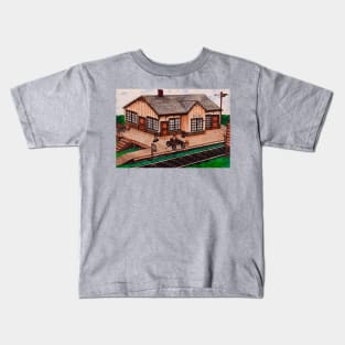 Historic Train Station Kids T-Shirt